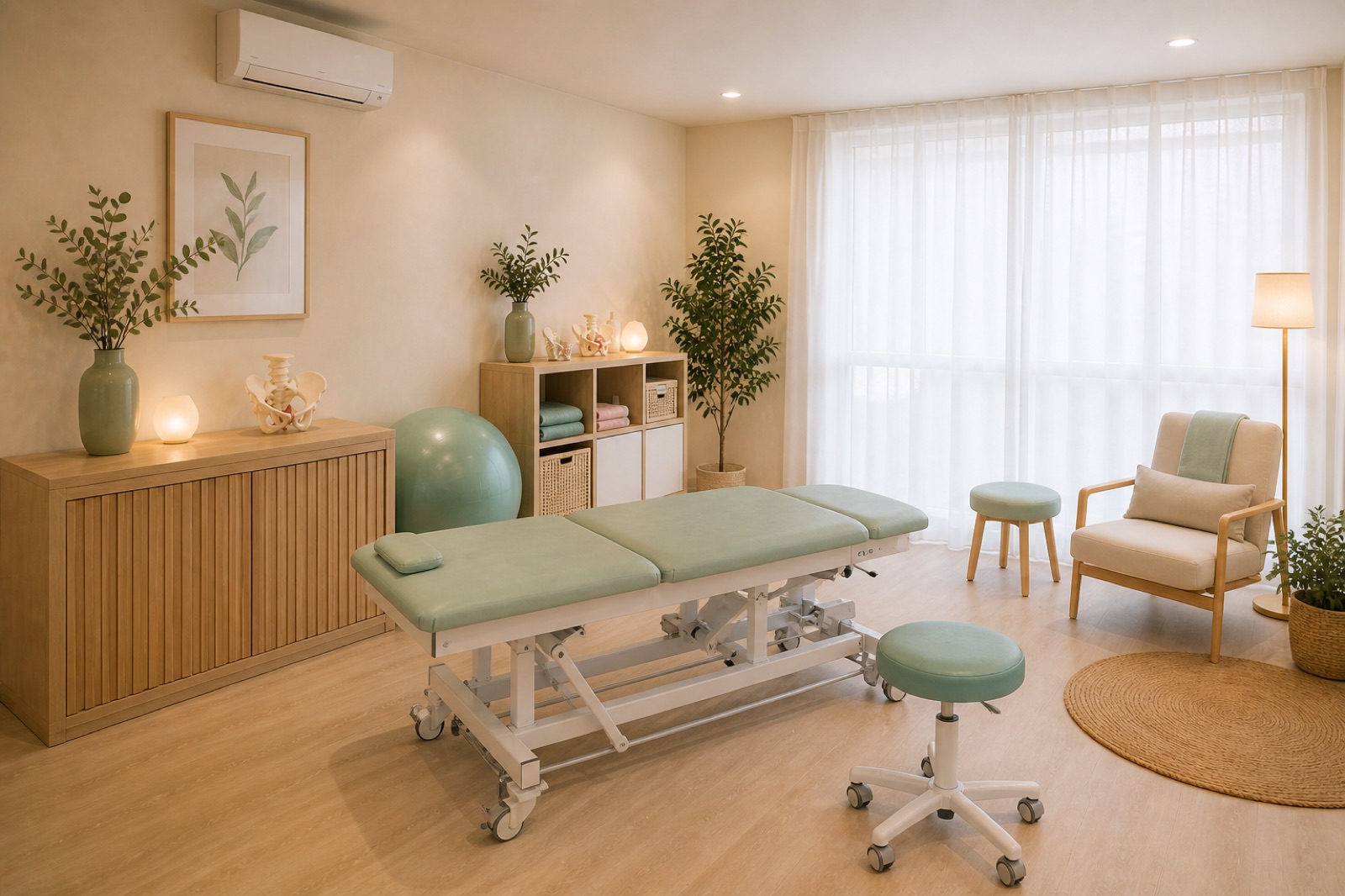 Sala de la clínica BeFisio en Chiclana de la Frontera